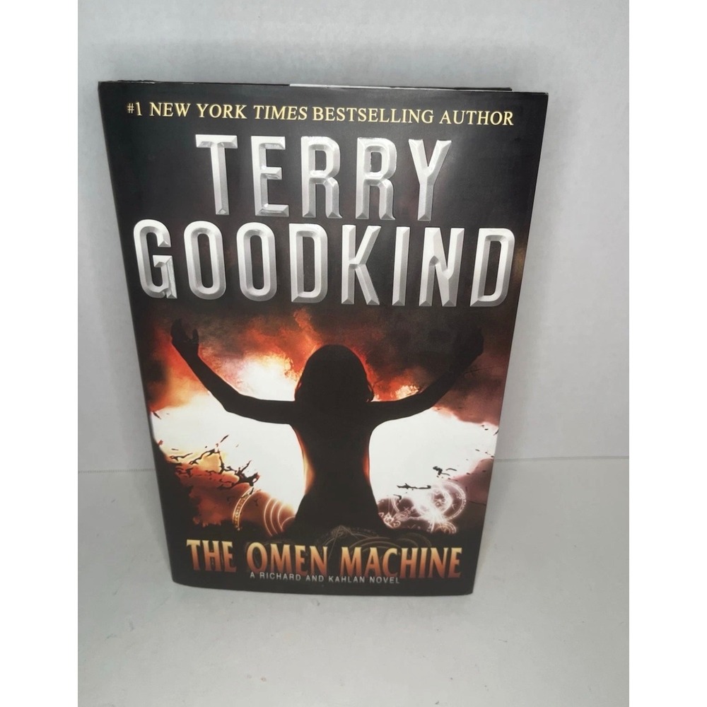 Terry Goodkind The Omen Machine Hardcover Richard and Kahlan Novel Fantasy Book